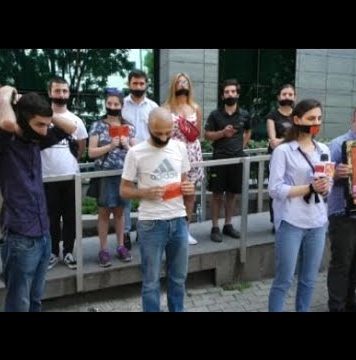 არ გვინდა სსრკ-ში ცხოვრება – აქცია მარეგულირებელ კომისიასთან (08.07.2020)