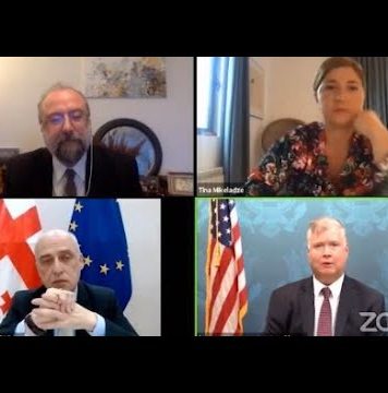 ოქტომბრის საპარლამენტო არჩევნები კრიტიკული ნაბიჯი იქნება – სტივენ ბიგანი ონლაინ კონფერენციაზე (13.08.2020)