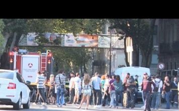ერთი გარდაცვლილი და სამი დაშავებული – აფეთქება ფილარმონიასთან (04.09.2020)