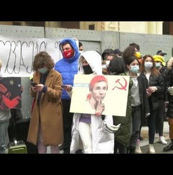 პარლამენტი „ცხოველების ფერმად“ გადაიქცა – აქცია-პერფორმანსი საკანონმდებლო ორგანოსთან | 25.11.2020