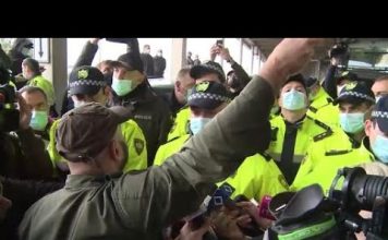 პროტესი, მსვლელობა, ოპოზიციის მასშტაბური აქცია და სროლა ივანიშვილის შუშის სასახლესთან | 06.11.2020