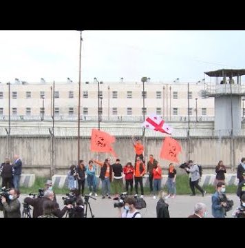 ‘ნიკას თავისუფლებით ნურავინ ივაჭრებს’’ – მსვლელობა რუსთავის ციხისკენ და მხარდამჭერი აქცია | 21.04.2021