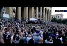 ჩვენ არ გვეშინია! ჩვენ ამ ბოროტებას დავამარცხებთ! – მედიის აქცია რუსთაველის გამზირზე | 11.07.2021