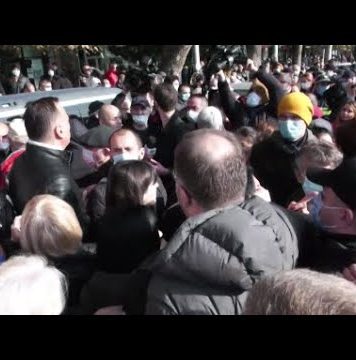 ოპოზიციის აქცია ერთდროულად 3 ლოკაციაზე და დაკავბები | 10.11.2021