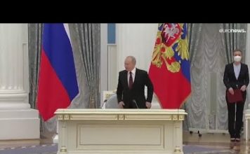 რუსეთის წინააღმდეგ პირვლი სანქციები უკვე ამოქმედდა – პუტინის გადაწყვეტილებით სეშფოთებული მსოფლიო | 22.02.2022