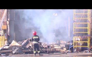 ხანძარი ელიავაზე – დაიწვა1500 კვადრატულ მეტრამდე ფართი | 07.02.2022