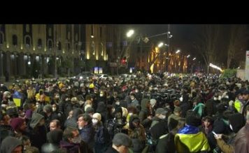 უკრაინის მხარდამჭერ აქციაზე დაკავებული 9 აქტივისტი ამ დრომდე პატიმრობაში რჩება | 08.03.2022