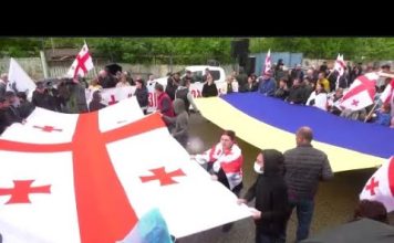 მესამე პრეზიდენტის სიცოცხლე საფრთხეშია- ხელისუფლება კი დანაშაულს სჩადის- აქცია ციხესთან | 06.05.2022