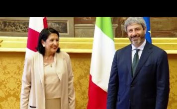 თბილისში რომ დავბრუნდები, მერე ვისაუბრებ – სალომე ზურაბიშვილი იტალიაში | 08.06.2022