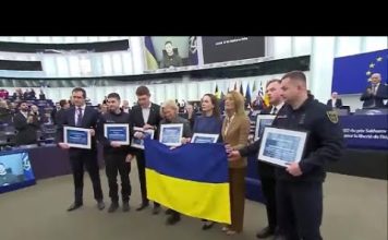 2022 წლის სახაროვის პრემია – ევროპარლამენტმა ჯილდო უკრაინელ ხალხს გადასცა | 15.12.2022