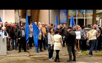 გერმანიაში გაფიცული ტრაილერების ქართველი მძღოლების სოლიდარობის აქცია პოლონეთის საელჩოსთან | 12.04.2023