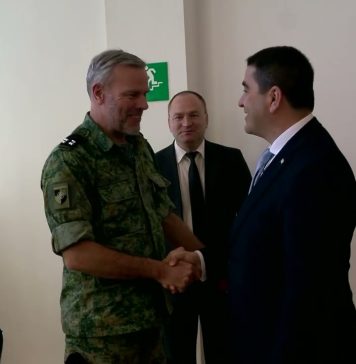 შალვა პაპუაშვილი ნატო-ს სამხედრო კომიტეტის თავმჯდომარეს, ადმირალ რობ ბაუერს შეხვდა | 09.11.2023